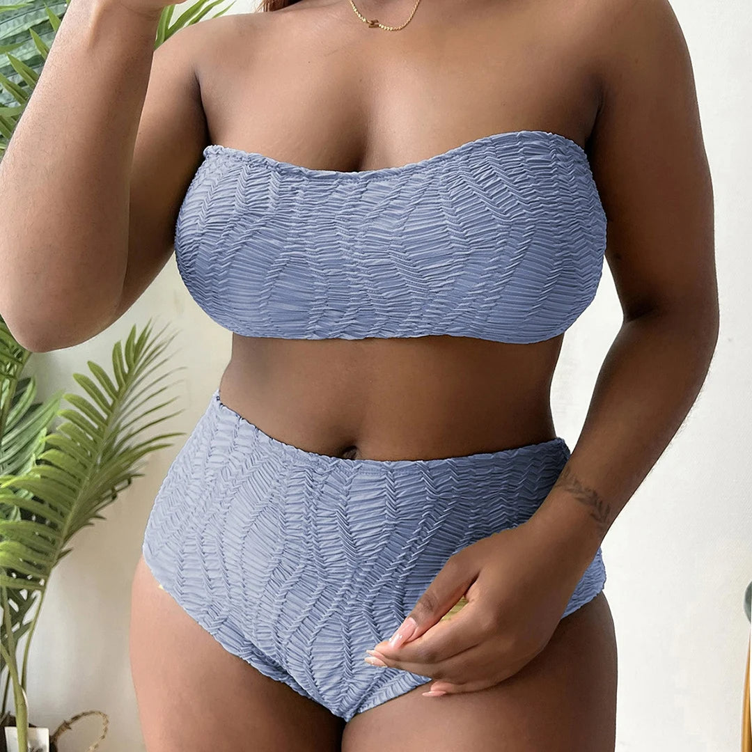 Lunero Eindhoven™ Trisha Plus-Size Bikini | Trendy & Comfortabel