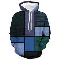 Lunero Eindhoven™ 3D Plaid Hoodie | Urban Vibes oversized trui