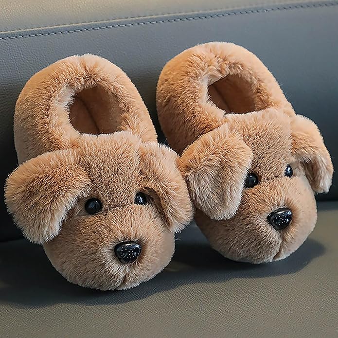 Kinder Pantoffels met Puppydesign – PuppyPaws