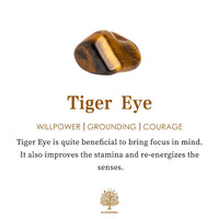 Stijlvolle Kristal met Levensboom Edelsteen Halsketting - Elara