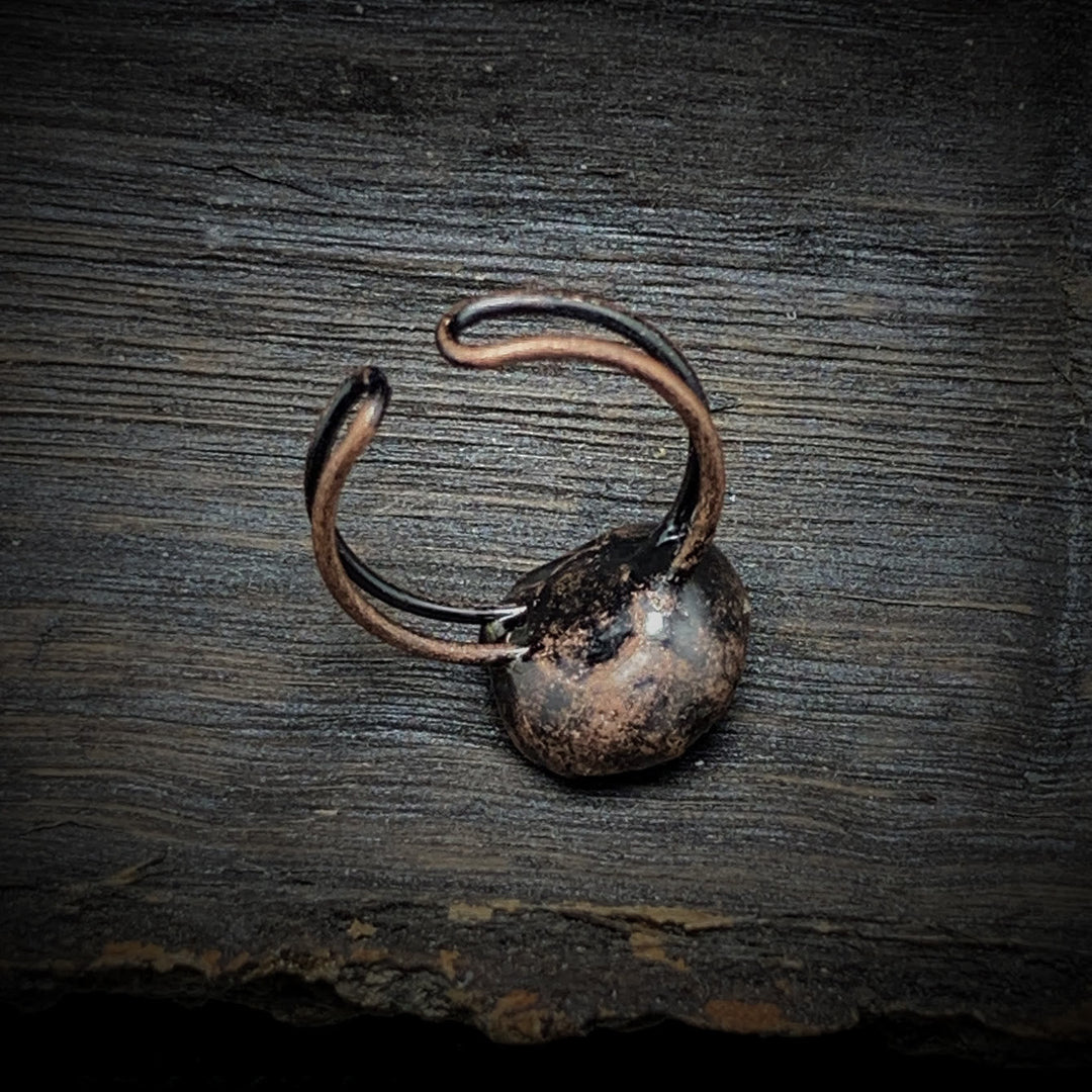 Natuurlijke Ruwe Geboortestenen Ring - Selina