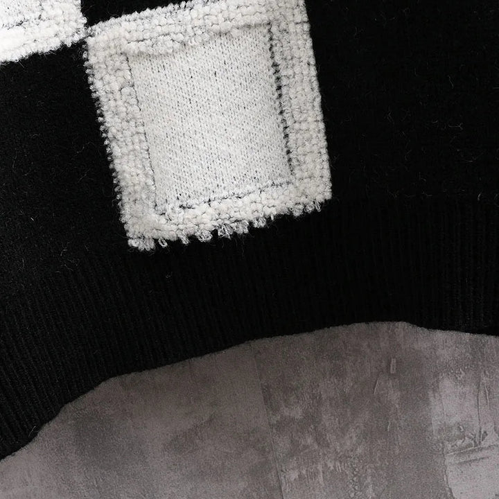 Lunero Eindhoven™ Luxe Plaid Trui | Zachte warme trui van kasjmier