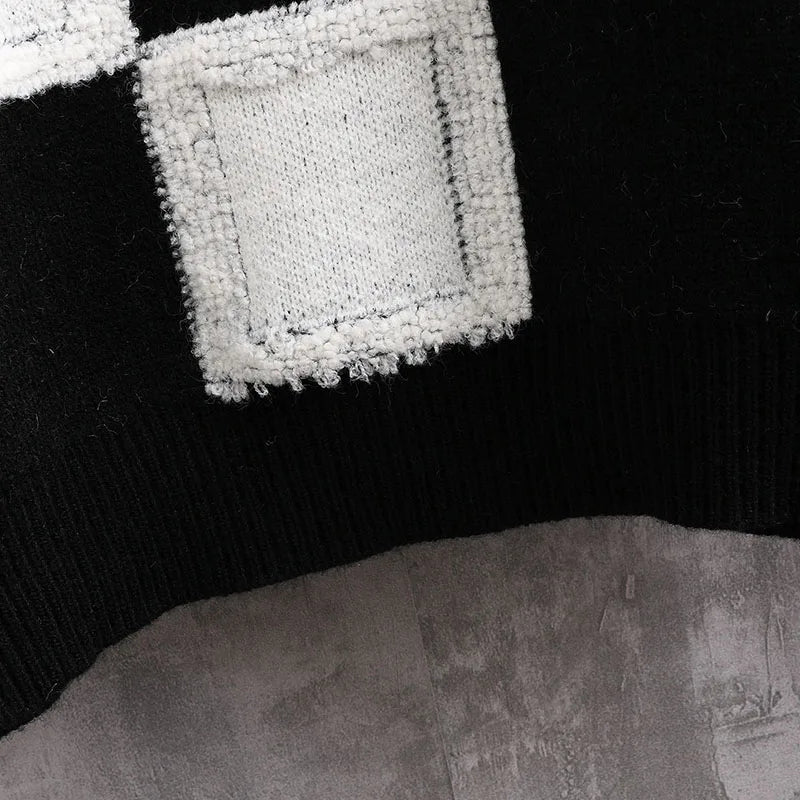 Lunero Eindhoven™ Luxe Plaid Trui | Zachte warme trui van kasjmier