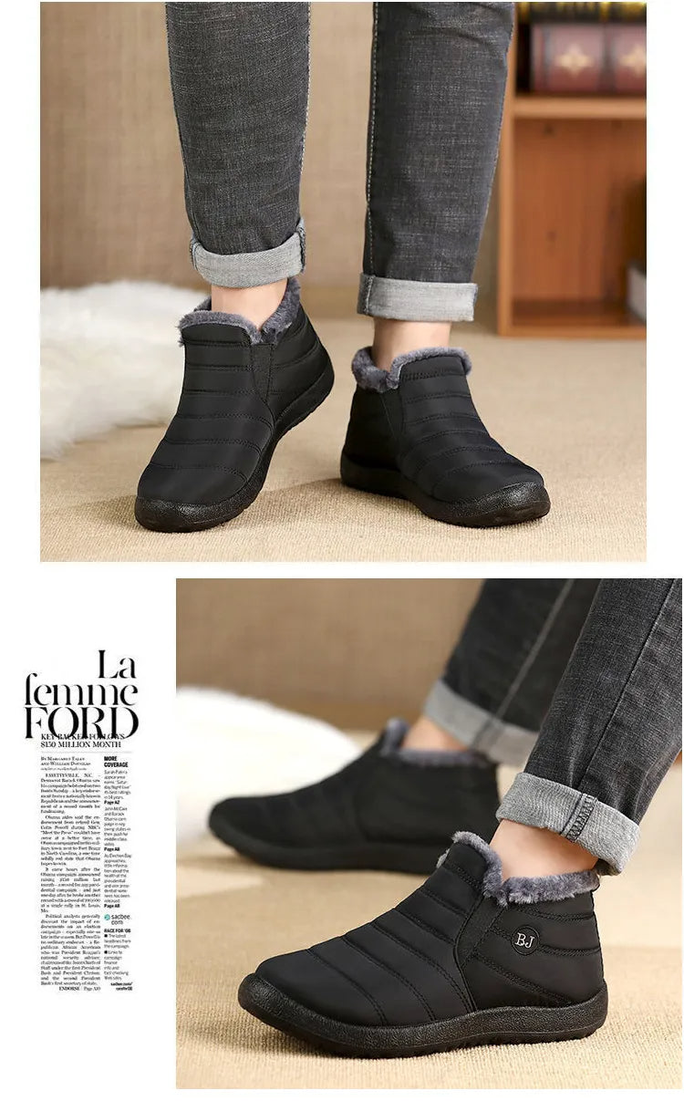 Lunero Eindhoven™ Lage Snowboots | Perfect voor wandelen!