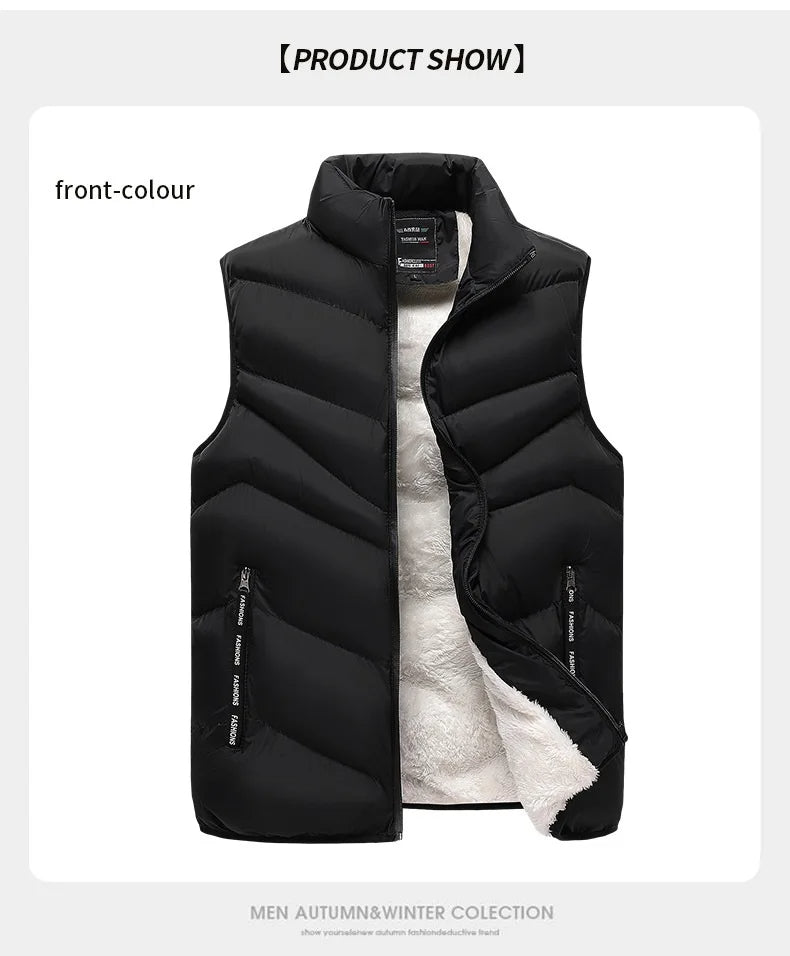 Lunero Eindhoven™ Cavell Bodywarmer | Groot warm fleecebodywarmer