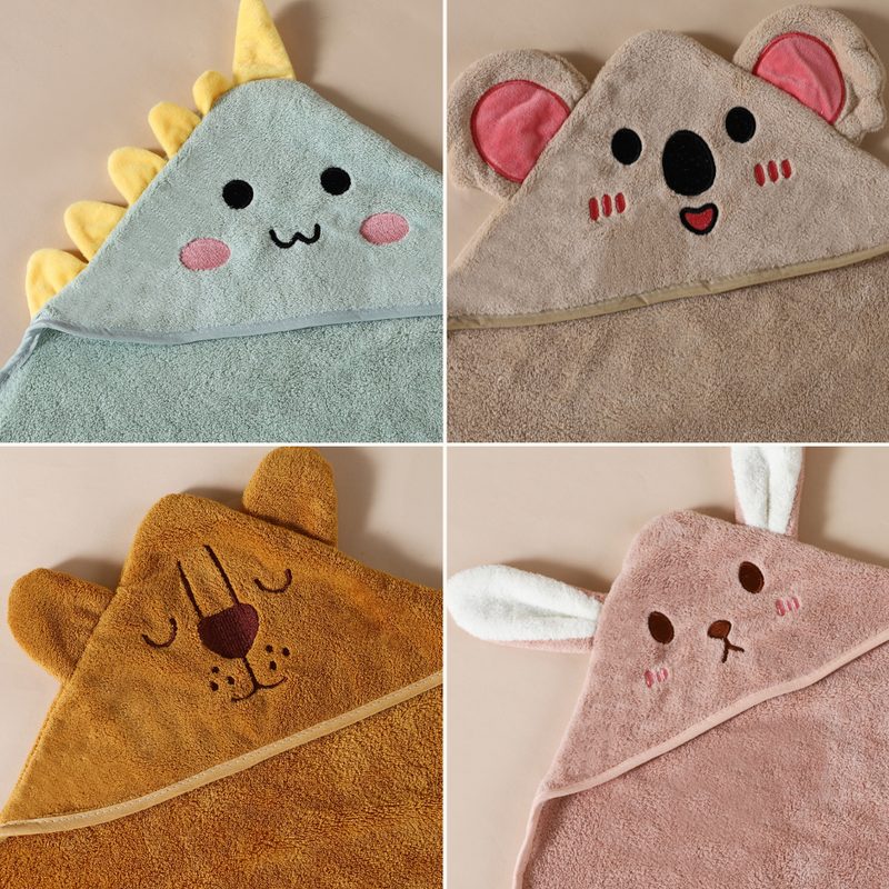 Knuffelzachte Badcape met Capuchon – Droogt Snel & Houdt Warm