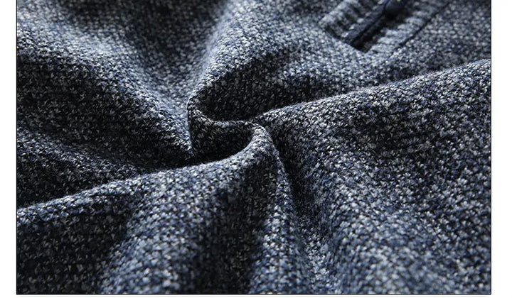 Lunero Eindhoven™ Bart Trui | Wollen trui met halve rits