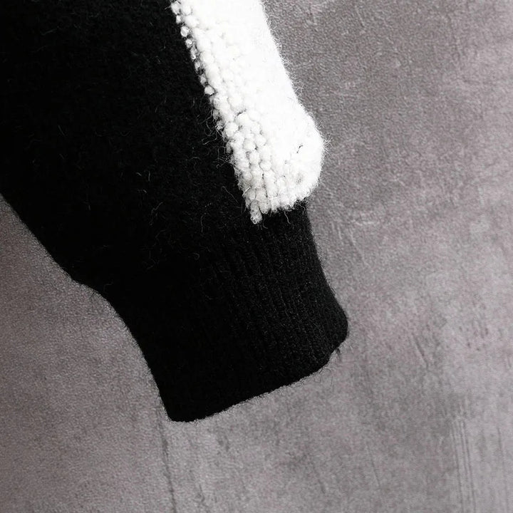 Lunero Eindhoven™ Luxe Plaid Trui | Zachte warme trui van kasjmier