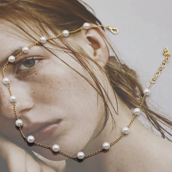Gouden Parelketting - Marilena
