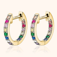 Regenboog Creolen - Sofia