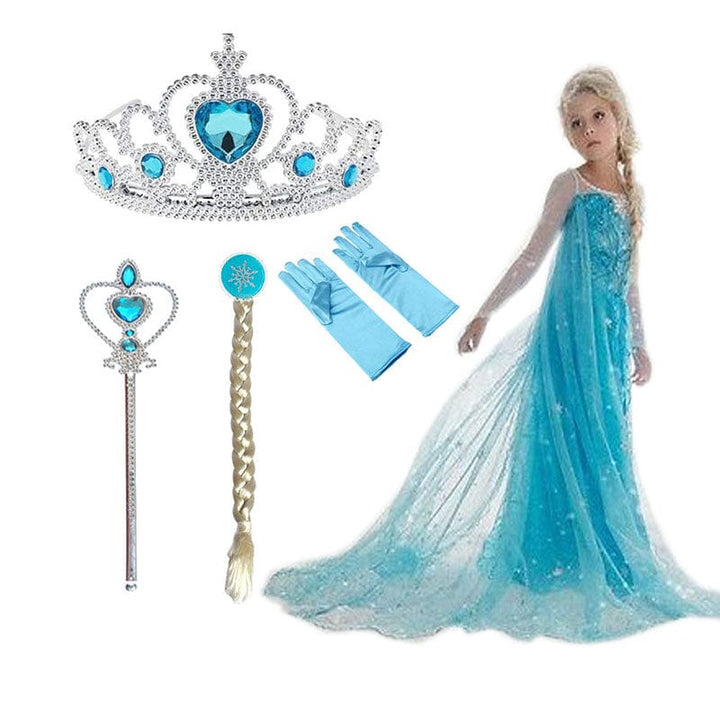 Blauwe Prinsessenset Kind – LunaBelle