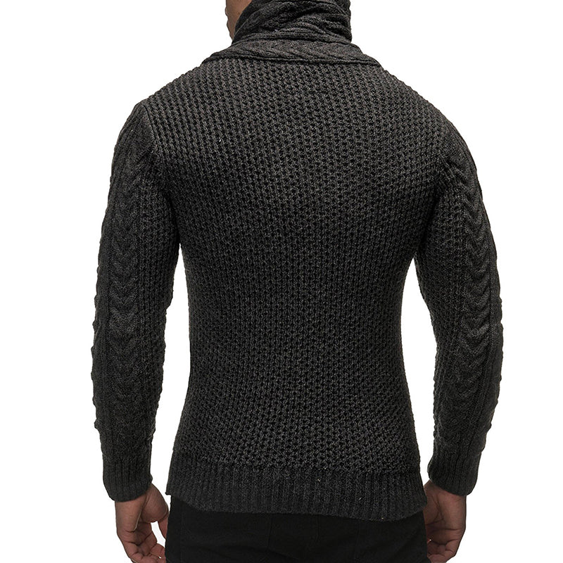 Lunero Eindhoven™ Turtleneck Mannenvest | Een stijlvol & casual herenvest
