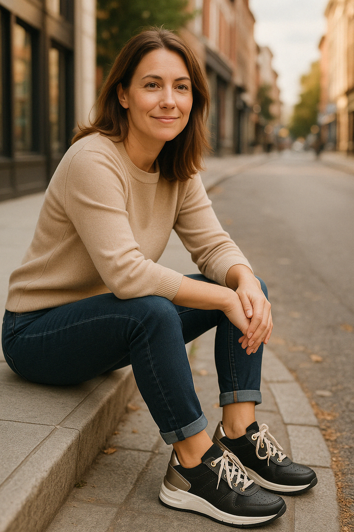 Isabella™ Orthopedische Wandelschoenen – Voor Dames die Comfort, Stijl en Stabiliteit Zoeken