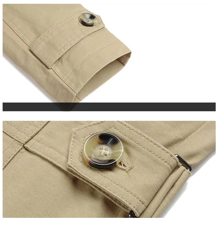 Lunero Eindhoven™ Trenchcoat | Stijlvolle lange jas