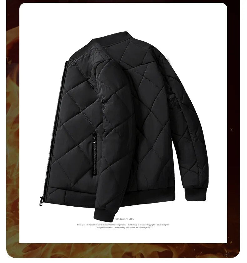 Lunero Eindhoven™ Slim Fit Bomber | Gevoerde en stoere bomberjas