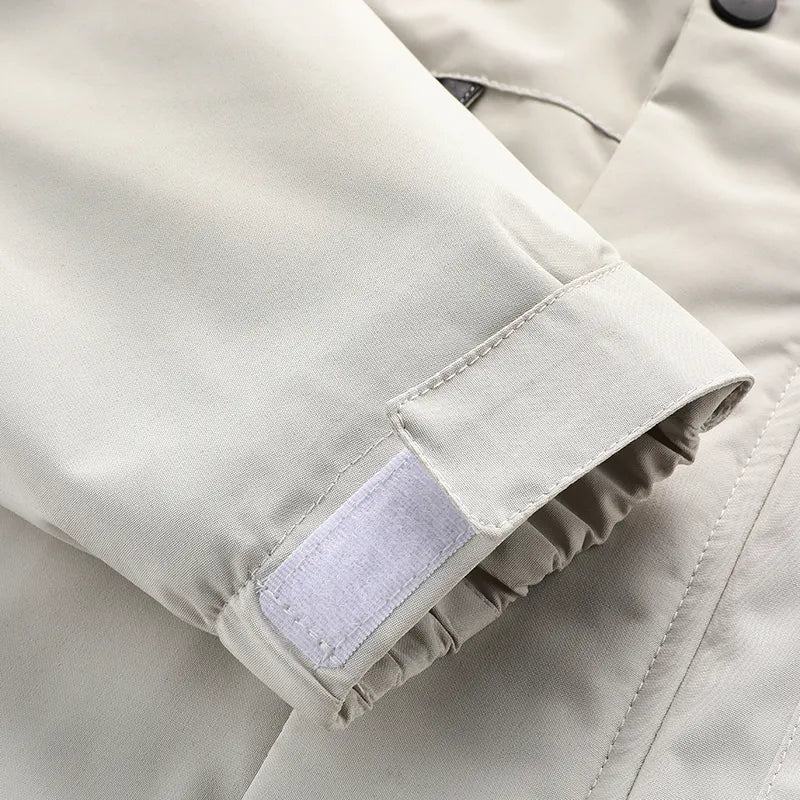 Lunero Eindhoven™ Ultralekka kurtka przeciwdeszczowa z kapturem