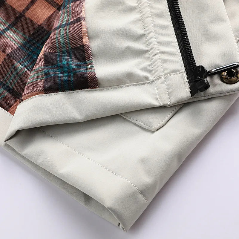 Lunero Eindhoven™ Ultralekka kurtka przeciwdeszczowa z kapturem