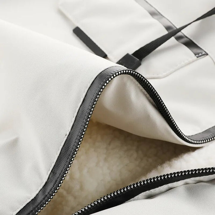 Lunero Eindhoven™ Winterparka met Fleecevoering | Winddicht jack met capuchon