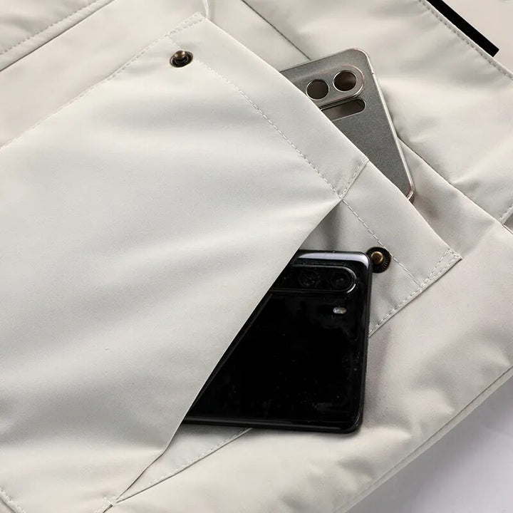 Lunero Eindhoven™ Winterparka met Fleecevoering | Winddicht jack met capuchon