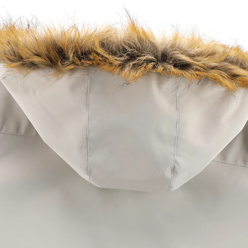 Lunero Eindhoven™ Winterparka met Fleecevoering | Winddicht jack met capuchon