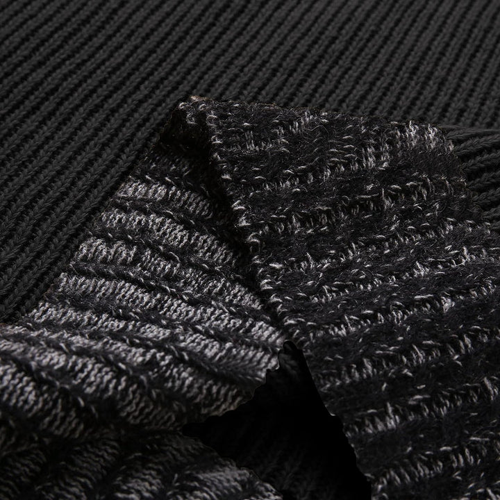 Lunero Eindhoven™ Casual Trui | Vintage wollen trui met hoge kraag