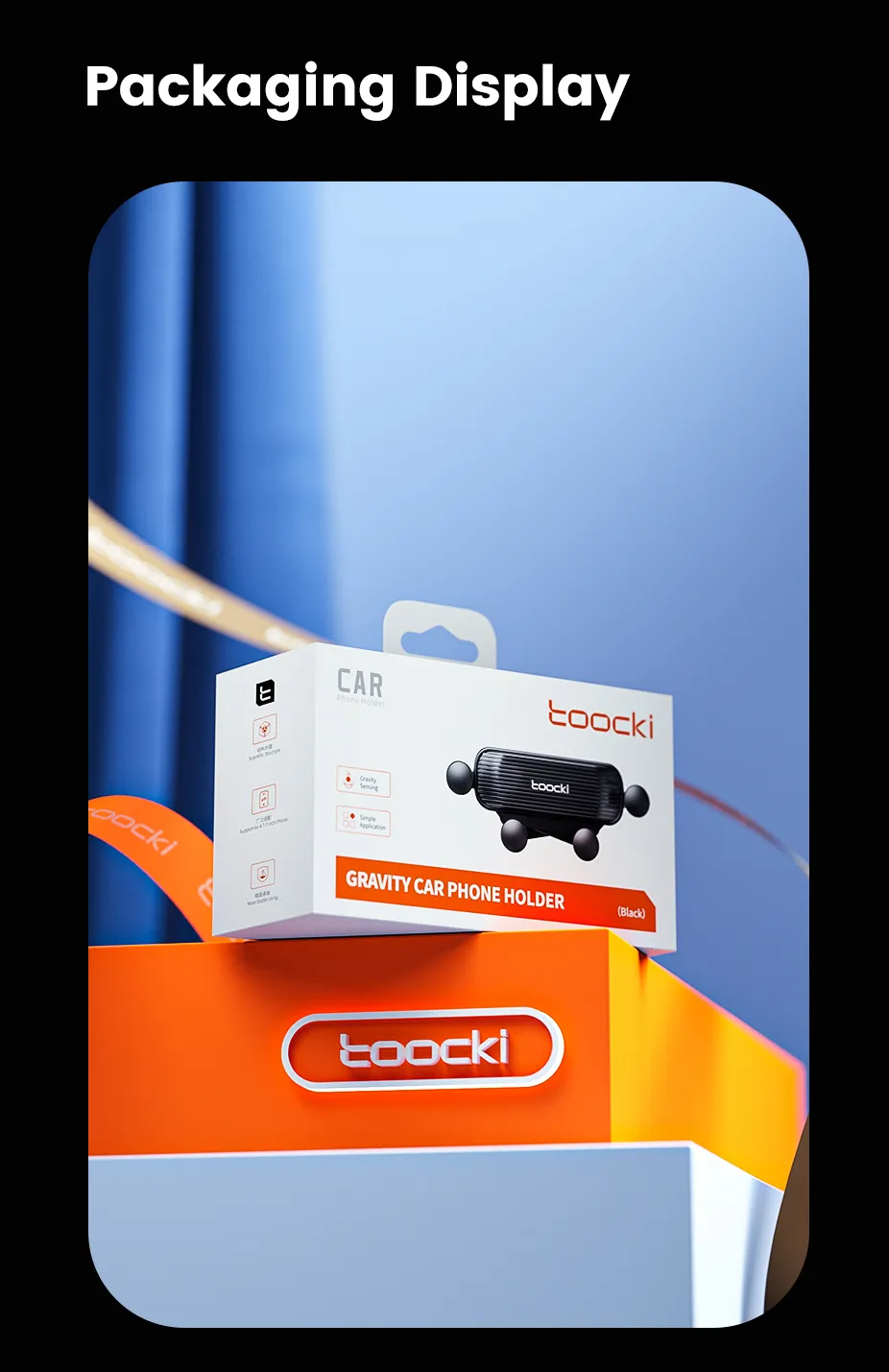 Lunero Eindhoven™ Car Holder | Op ventilatie gemonteerde mobiele telefoonstandaard