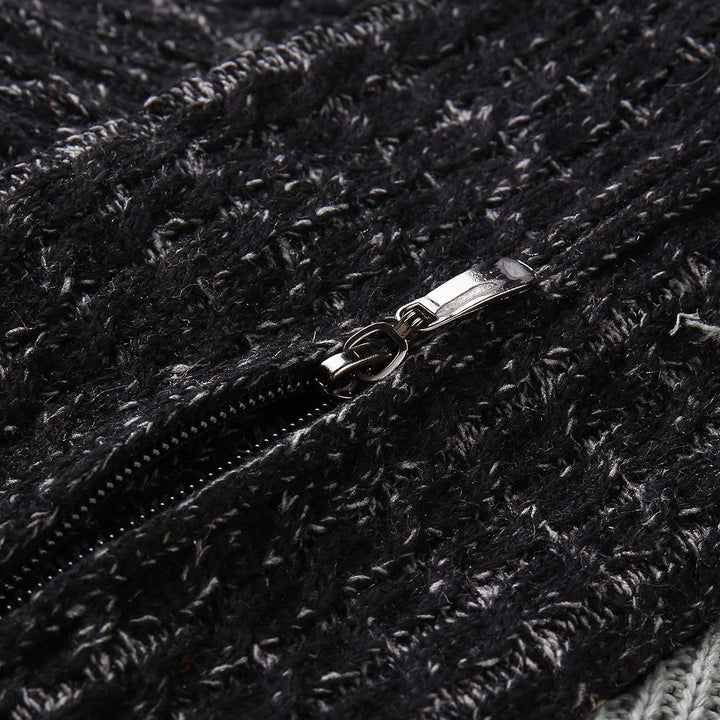 Lunero Eindhoven™ Casual Trui | Vintage wollen trui met hoge kraag