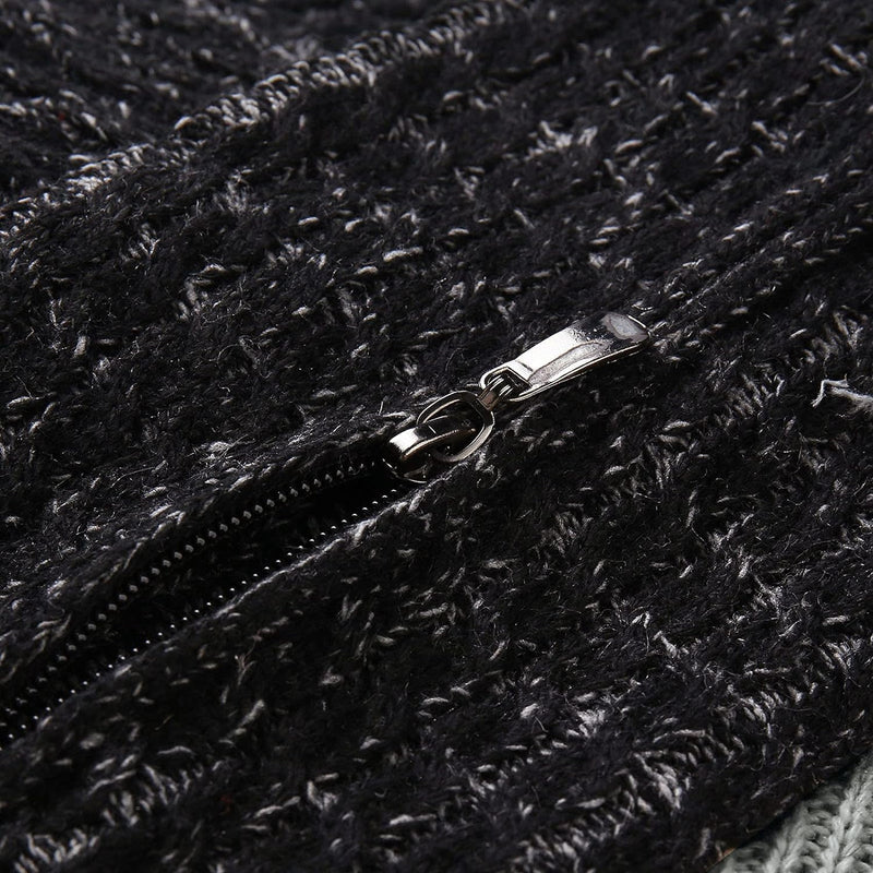 Lunero Eindhoven™ Casual Trui | Vintage wollen trui met hoge kraag