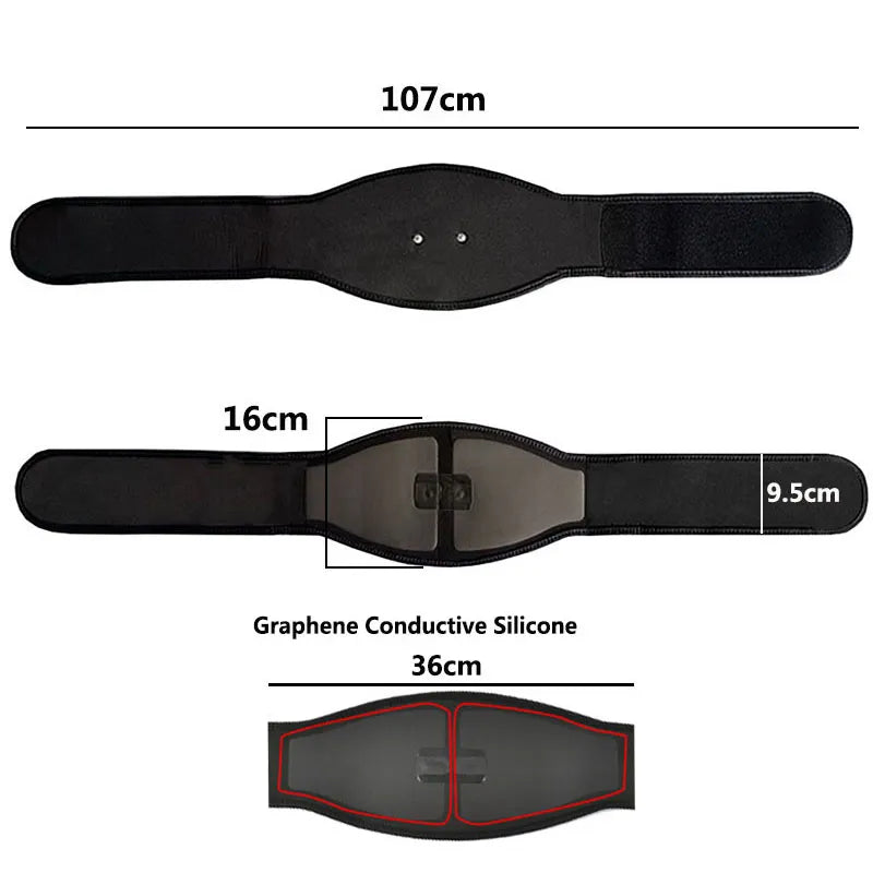 Lunero Eindhoven™ Abs Belt | EMS buikspiertrainer