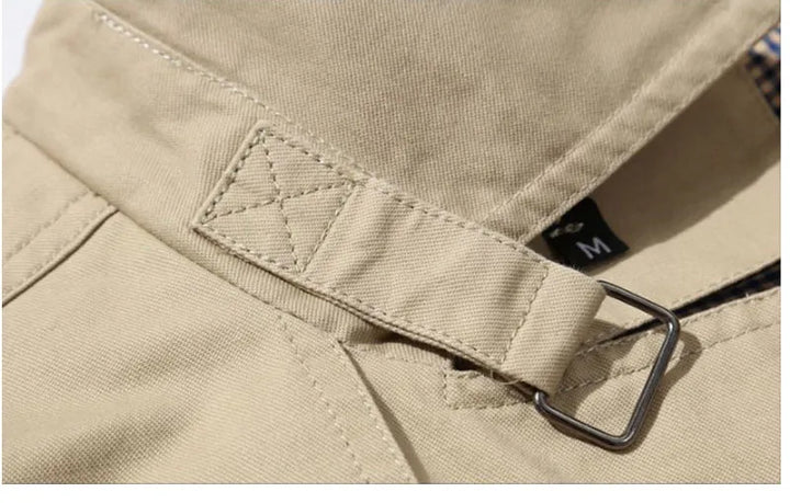 Lunero Eindhoven™ Trenchcoat | Stijlvolle lange jas