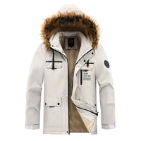 Lunero Eindhoven™ Winterparka met Fleecevoering | Winddicht jack met capuchon