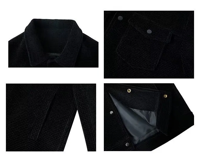 Lunero Eindhoven™ Corduroy Jas | Stoere herfst- en winterjas