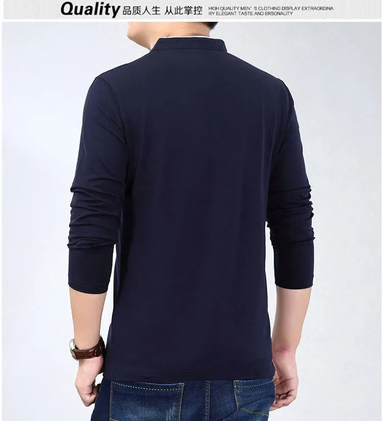 Lunero Eindhoven™ Casual Shirt | Comfortabel katoen met lange mouwen