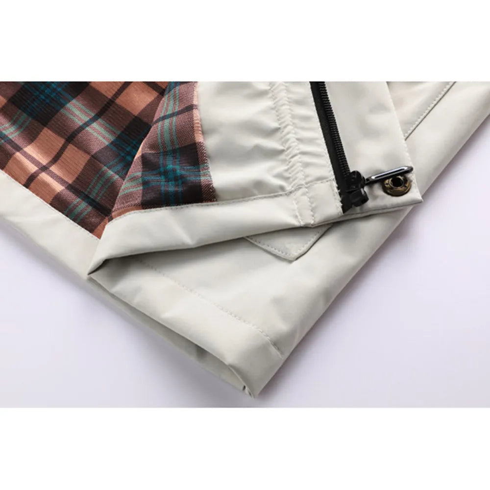 Lunero Eindhoven™ Ultralekka kurtka przeciwdeszczowa z kapturem