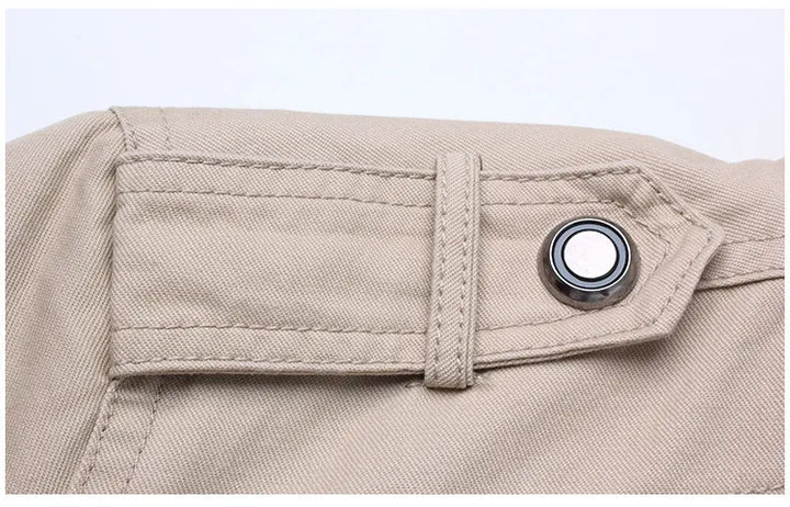 Lunero Eindhoven™ Slim Fit Windjack | Militaire stijl voor elke dag