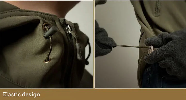 Lunero Eindhoven™ Military Jack | Een stoere en warme jas