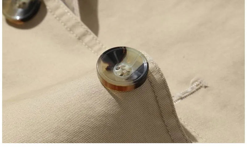 Lunero Eindhoven™ Trenchcoat | Stijlvolle lange jas