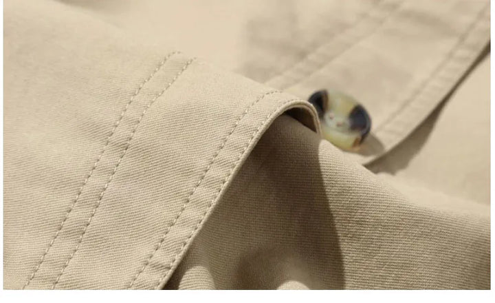 Lunero Eindhoven™ Trenchcoat | Stijlvolle lange jas