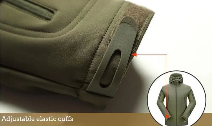 Lunero Eindhoven™ Military Jack | Een stoere en warme jas