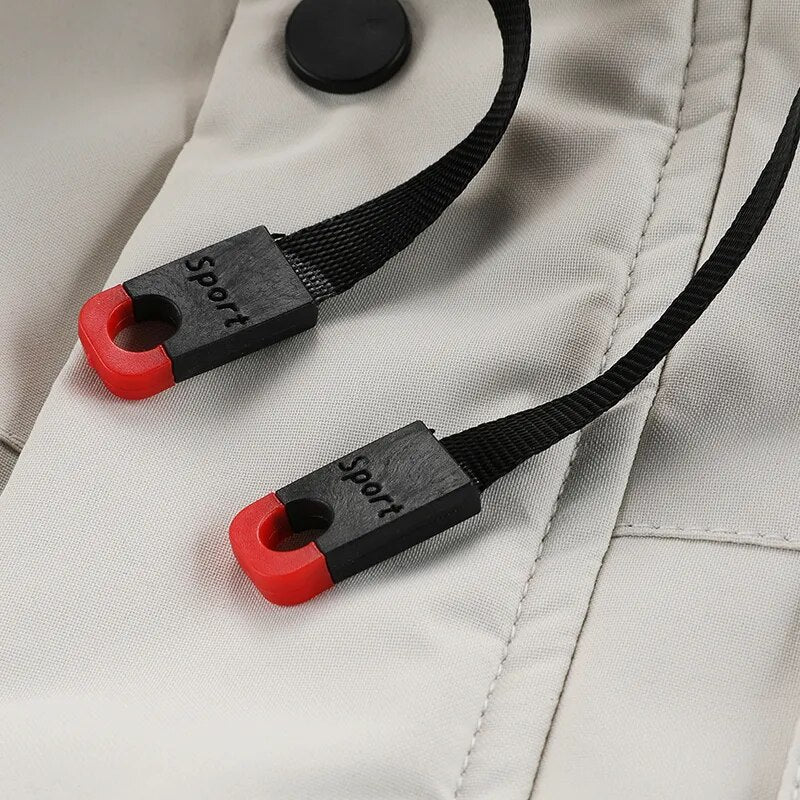 Lunero Eindhoven™ Winterparka met Fleecevoering | Winddicht jack met capuchon