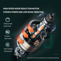 Lunero Eindhoven™ Massage Gun | Draagbaar pistoolvibratie-massageapparaat