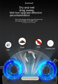 Lunero Eindhoven™ Mini Robotstofzuiger | Alles-in-één intelligente machine