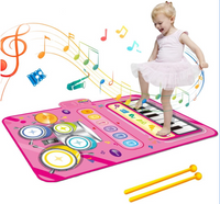 SoundSteps – 2-in-1 Muzikale Speelmat met Piano & Drum