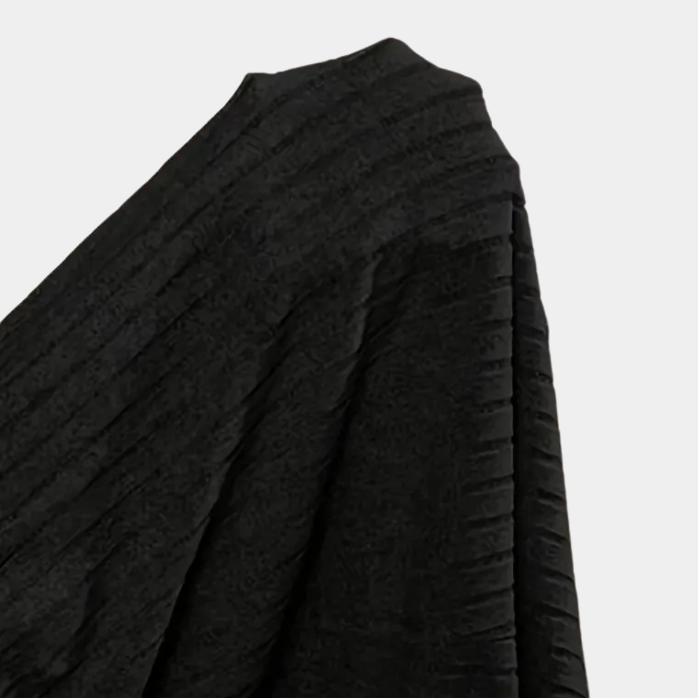 Geribbelde Maxi Rok – Selina