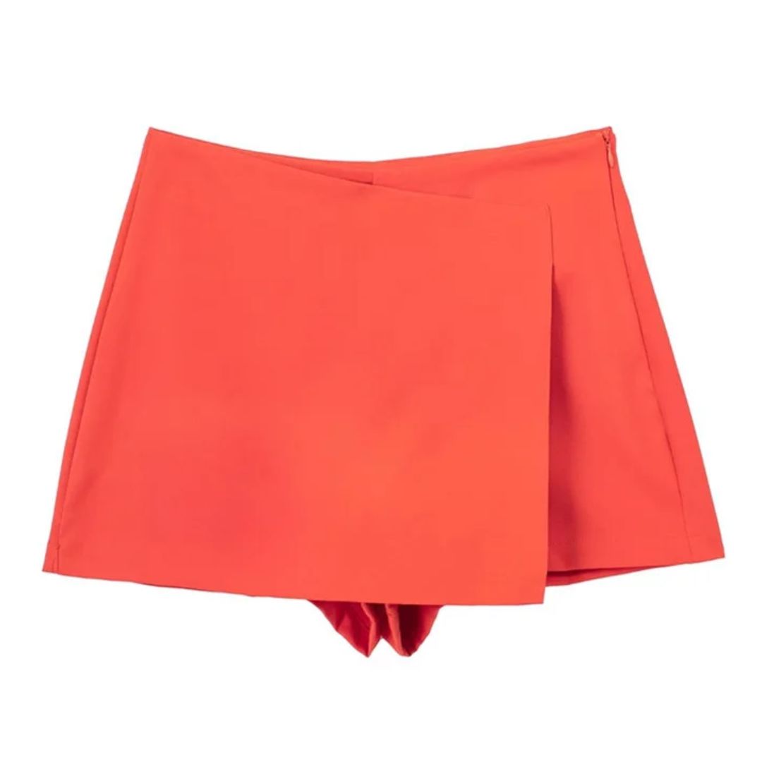 Lunero Eindhoven™ Mikka Shortrok | Asymmetrisch & Chic