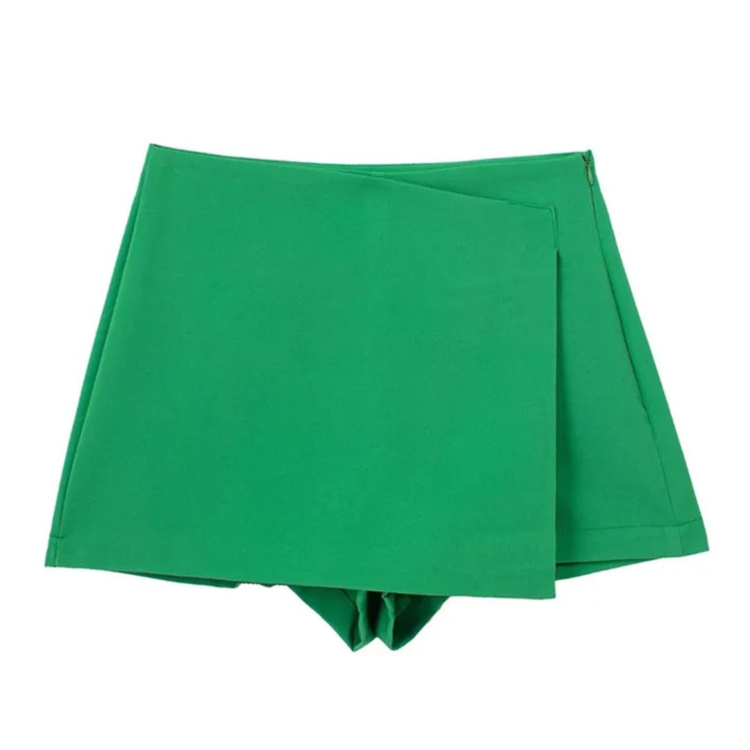 Lunero Eindhoven™ Mikka Shortrok | Asymmetrisch & Chic