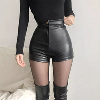 Lunero Eindhoven™ Zola Leren Short | Sexy & Stijlvol