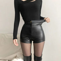 Lunero Eindhoven™ Zola Leren Short | Sexy & Stijlvol