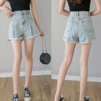 Lunero Eindhoven™ Blaire Jeans Short | Casual & Trendy