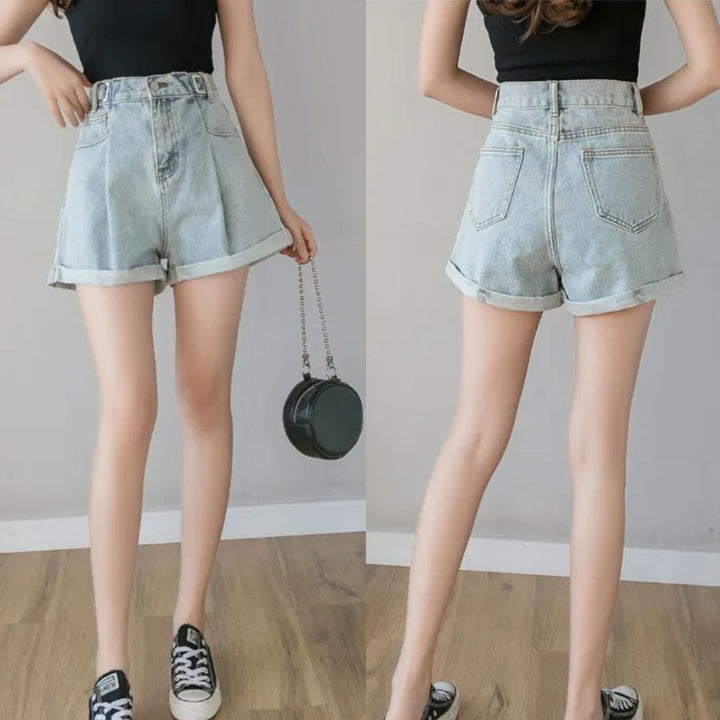 Lunero Eindhoven™ Blaire Jeans Short | Casual & Trendy